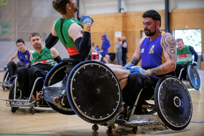 Wheelchair Rugby at Healthvision Festival of Disability Sport 10&11 May 2025